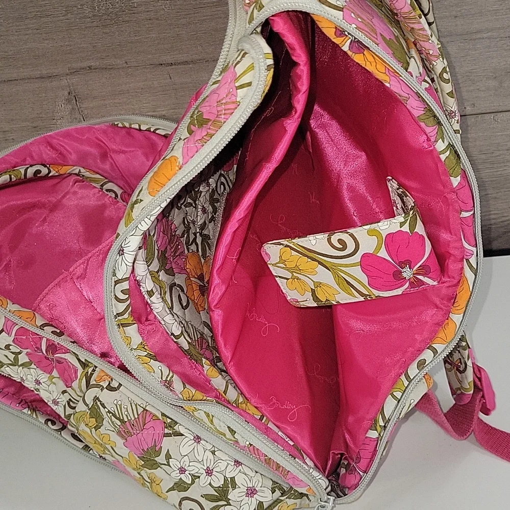 Vera Bradley Tea Garden Floral Quilted Backpack